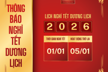 Thông báo Lịch Nghỉ tết 2026 Thiên Quân Marina Plaza Cần Thơ